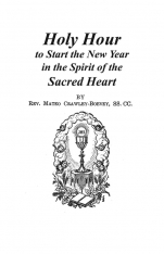 Holy Hour to Start the New Year in the Spirit of the Sacred Heart